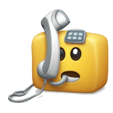 Telefono caduto per terra sticker