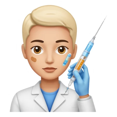 Injecting peptides sticker