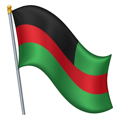 🇹🇬 du noir à la place du vert et du rouge à la place du jaune  sticker