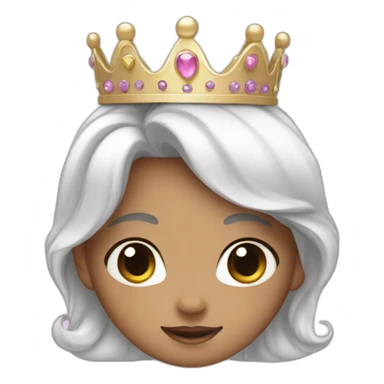 A cute little princess sticker