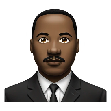 Martin Luther king jr sticker