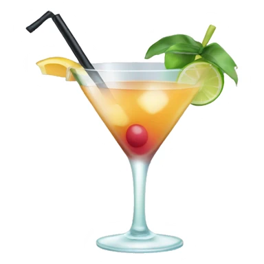 cute cocktail sticker
