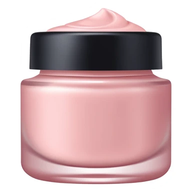 Aesthetic skincare light pink sticker