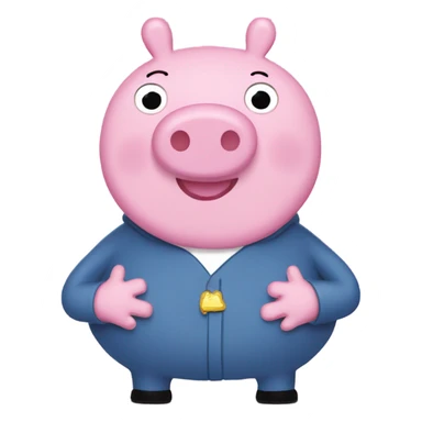 Peppa pig sticker
