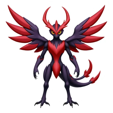 Yveltal-Corviknight-Scizor-Darkrai-Genesect-Lunala-Vikavolt-fusion sticker