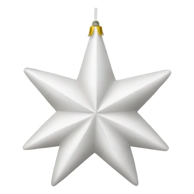 christmas decoration star sticker