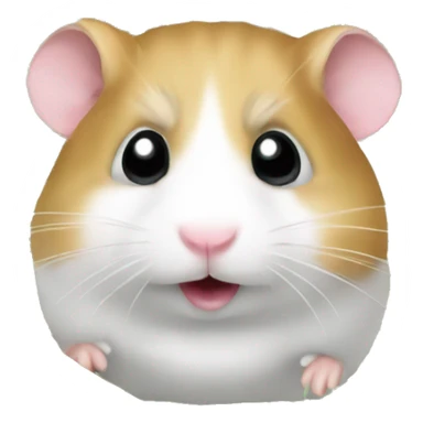 hamster with a lot of money sticker