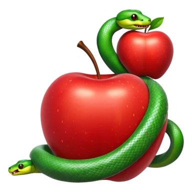 Snake apple  sticker