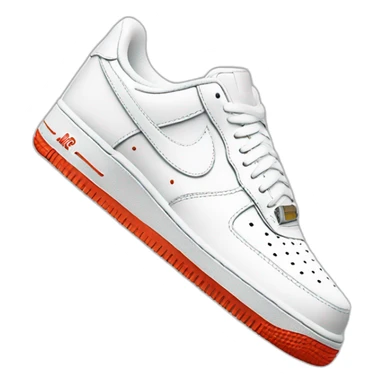 Nike Air force 1 White sticker