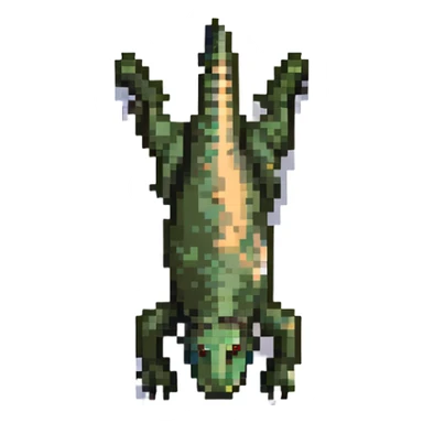 overhead view of a T-Rex sticker