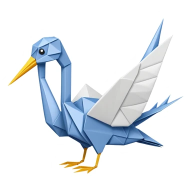 Origami Crane sticker