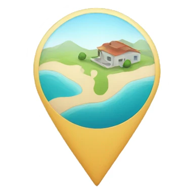 location pin sticker