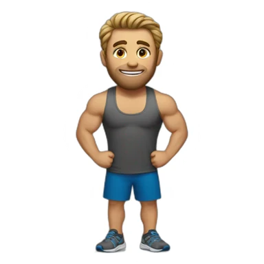 stephen awking at gym sticker