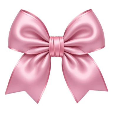 Light pink y2k bow sticker