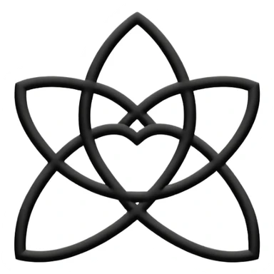 A heartagram like ville valo symbol yk sticker