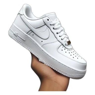 Nike air force 1 White sticker