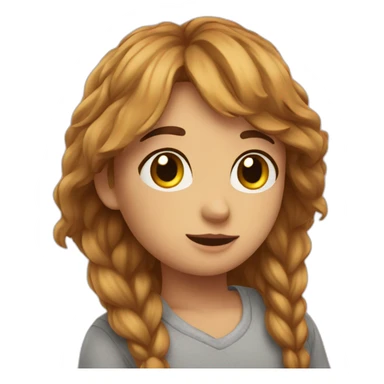 amour chat pleure sticker