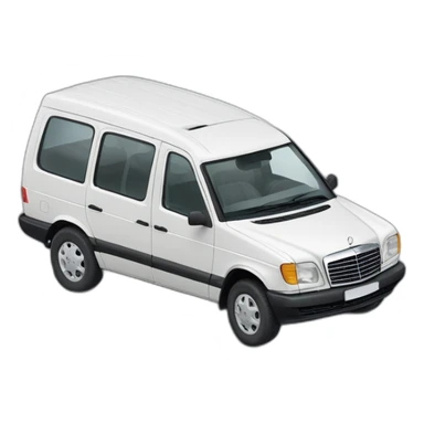 Mercedes e class van from 1997 sticker