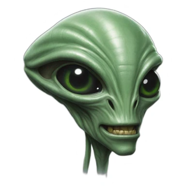 alien from the movie alien sticker
