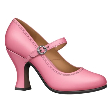 pink spot shoe sticker