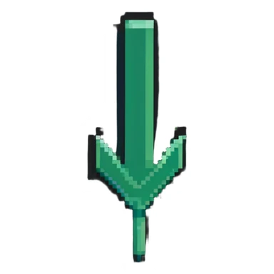 Arrow pointer clicking icon sticker