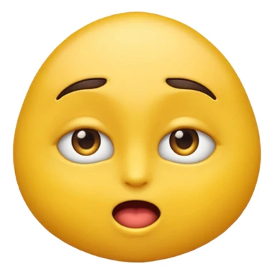 cara de emoji con hambre sticker