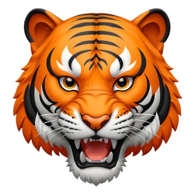 Harrisburg High School Tiger Logo sticker