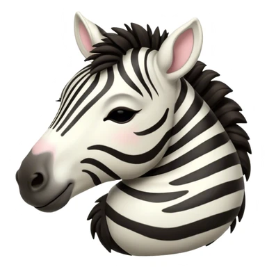 Meme-Worthy Cute Sleeping Zebra Portrait Emoji, Head resting peacefully with a contented smile, showcasing a lean, graceful build and a luxuriously soft striped fur, a refined, equine head with a long snout and alert ears, and eyes shut in a serene, restful nap, Simplified yet hilariously adorable features, highly detailed, glowing with a soft, drowsy light, high shine, relaxed and utterly lovable, stylized with an air of playful laziness, bright and heartwarming, soft glowing outline, capturing the essence of a comically sleepy zebra that feels like it could instantly become the next viral sensation of adorable slumber! sticker