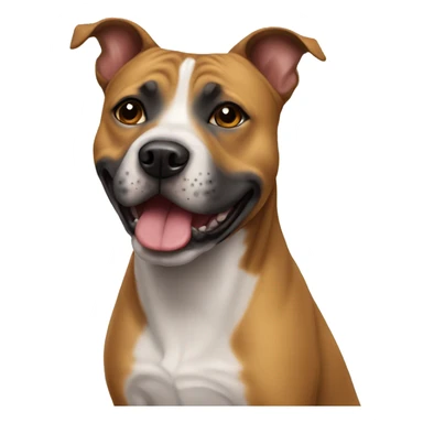 Staffy dog sticker