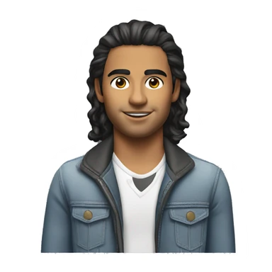 Manu Rios Fernandez model sticker