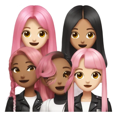 Blackpink k-pop group  sticker