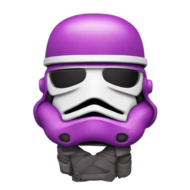 Pink/purple trooper icon sticker