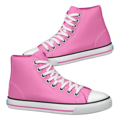 Barbie high top shoes sticker