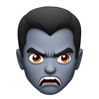 vampire angry  sticker