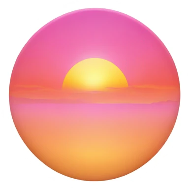 Beautiful sunrise  sticker