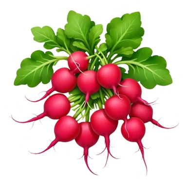 radish cluster sticker