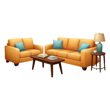 Living room sticker