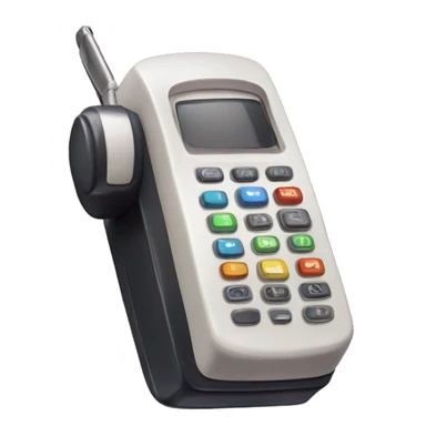 retro mobile phone from scream sticker
