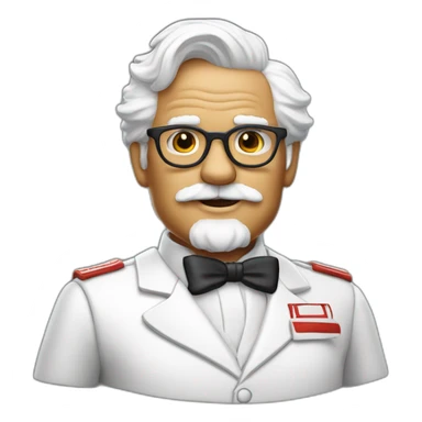 colonel sanders sticker