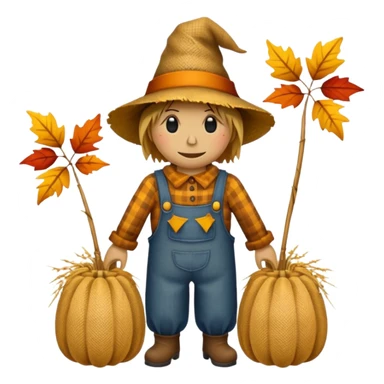 scarecrow sticker