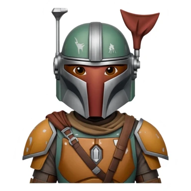 The mandalorian sticker