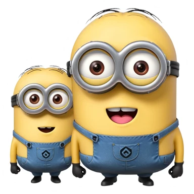 Minions rosa sticker