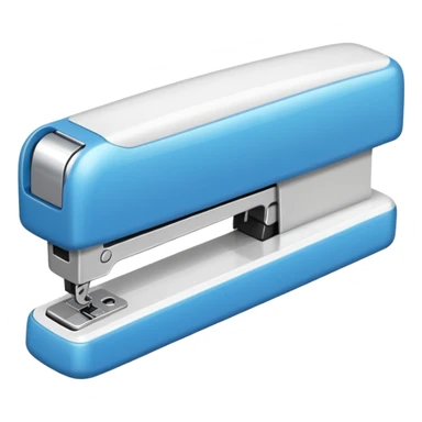 white stapler sticker