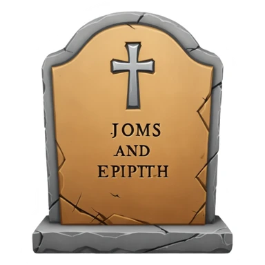 tombstone sticker