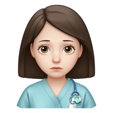 woman patient  sticker
