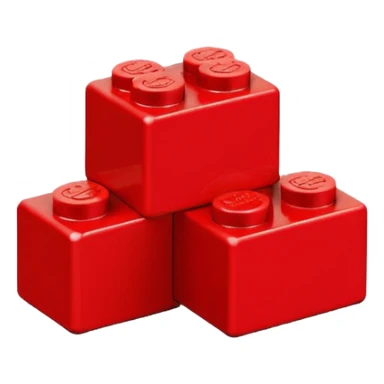 3 x lego blocks sticker