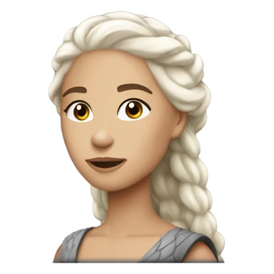 daenerys targaryen black color sticker