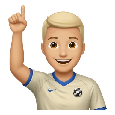 soccer mentor cheering on the sidelines sticker