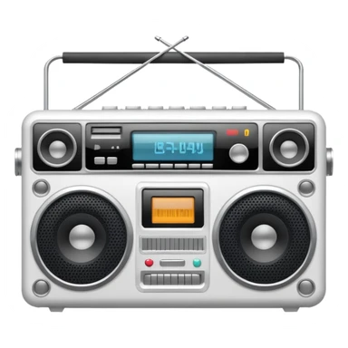 Белый Бумбокс sticker