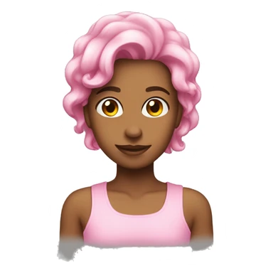 ✅ make this emoji pink sticker